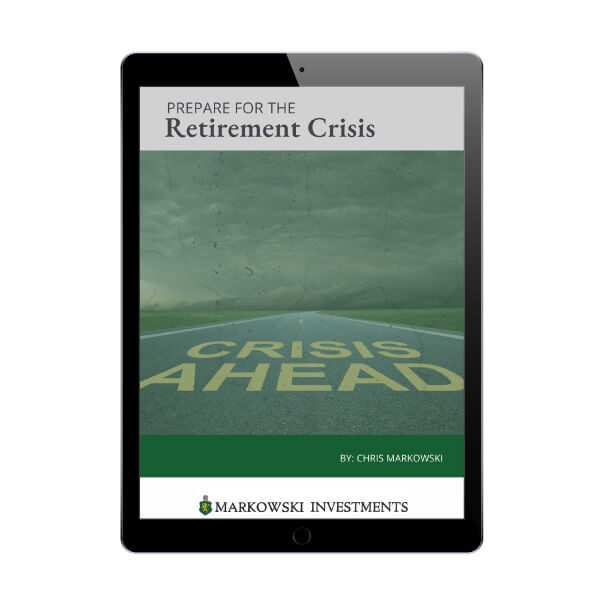 Retirement Crisis Whitepaper on tablet