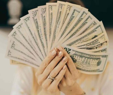 holding cash
