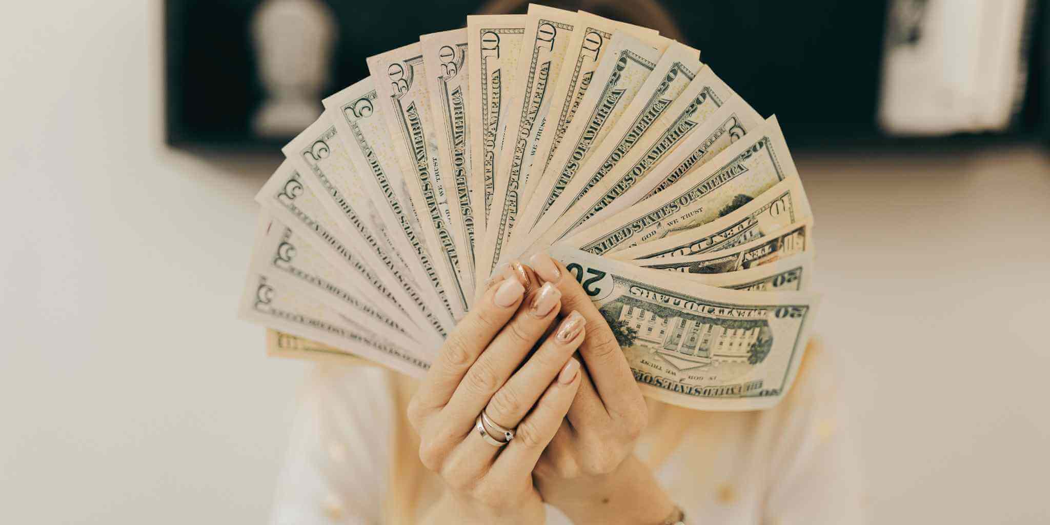 holding cash